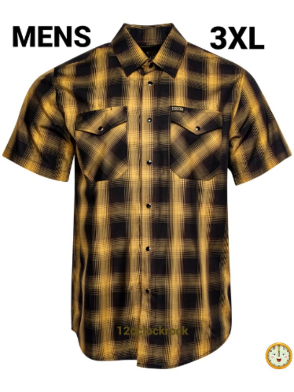 Dixxon Flannel The GOLD STANDARD Bamboo Short Sleeve Shirt - Men's 3XL
